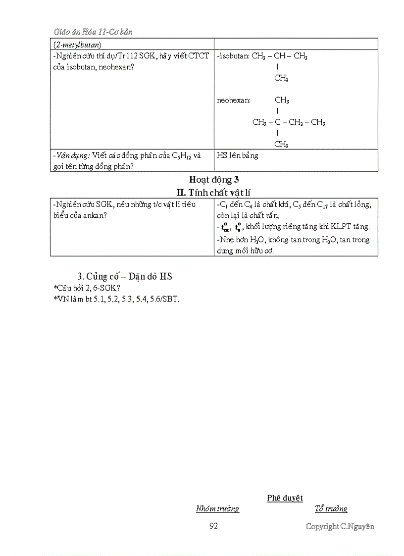 image for page GA Hóa 11 CB HK1 Tiết 5 35