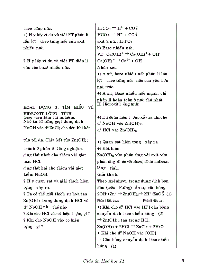 image for page Giao an 11 co ban