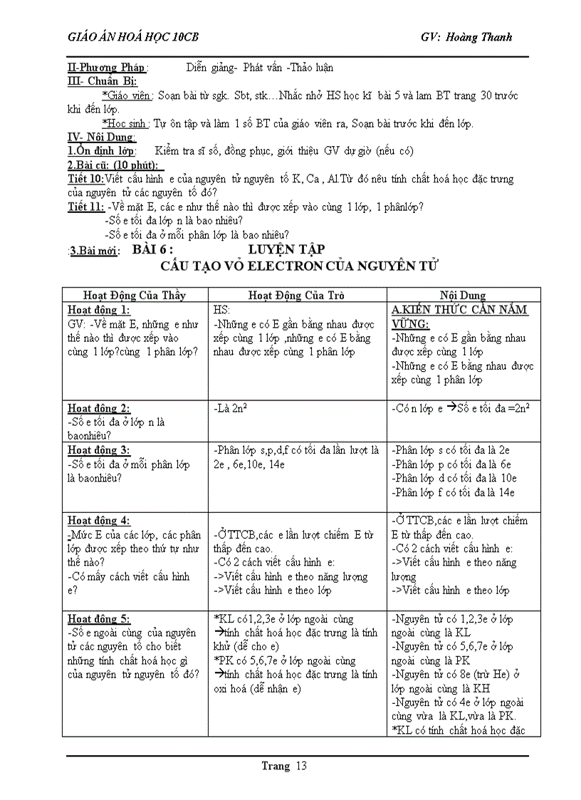 image for page Giao an 10 Cb ca nam HVT