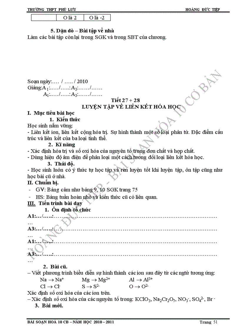 image for page Giáo án 10 dày dả đẹp