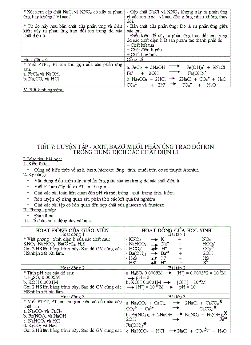 image for page Giao an 11 cb hoc ki 1