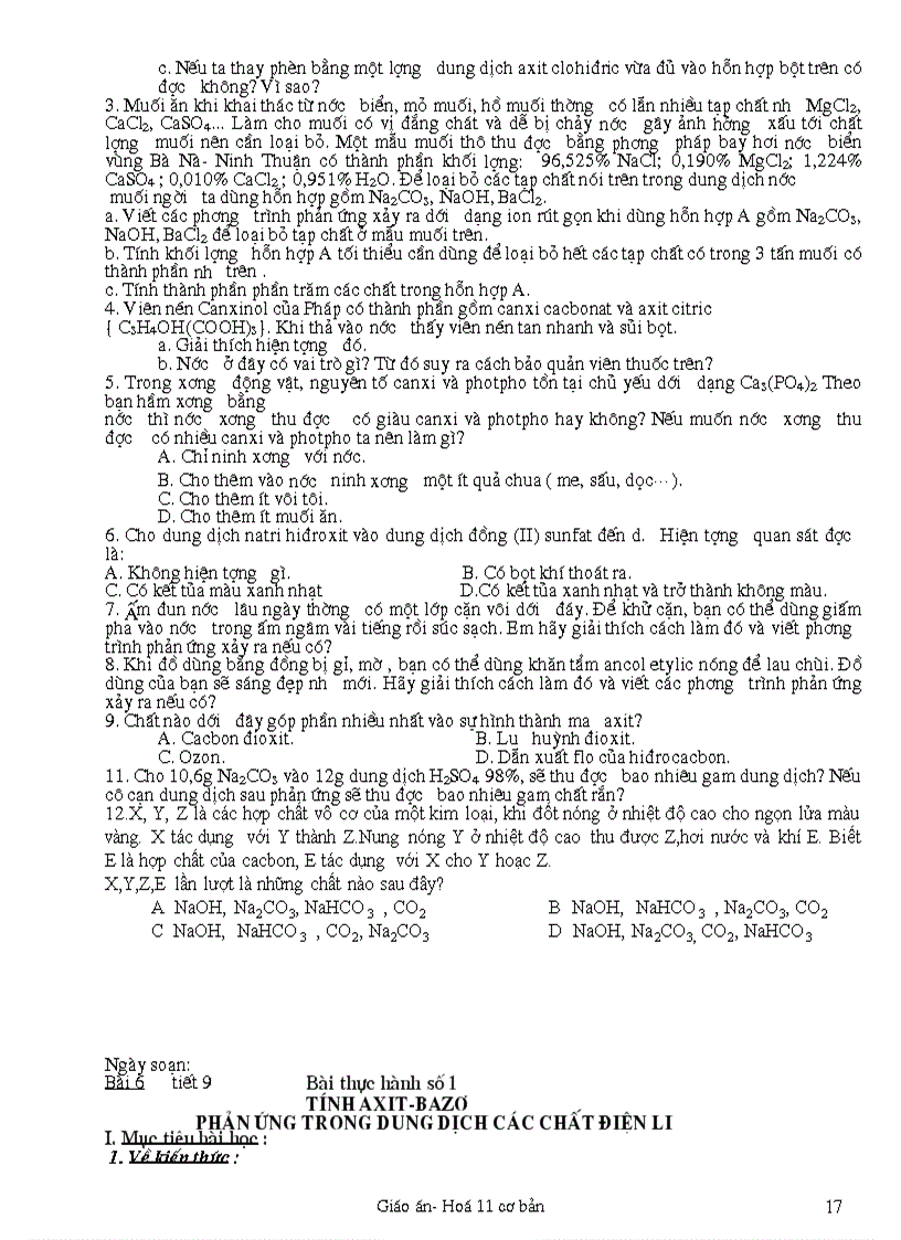 image for page Giáo án 11 CB