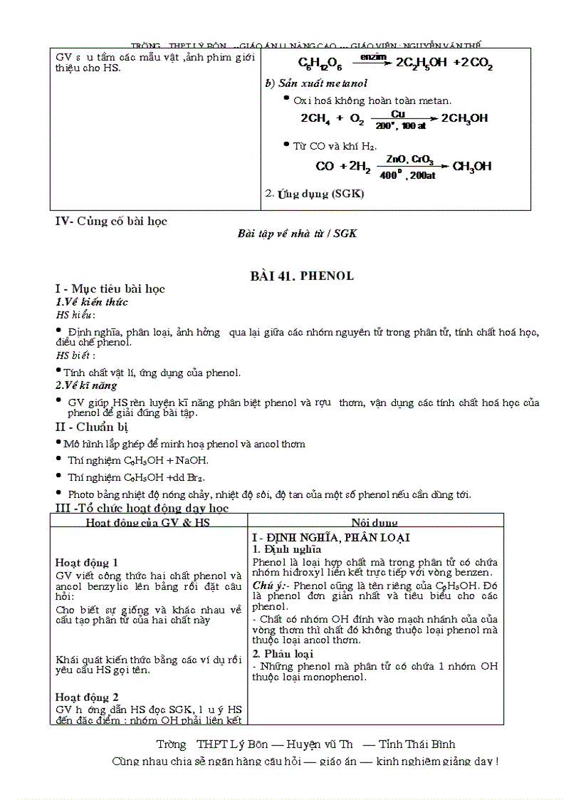 image for page Giáo án 11 chương 8