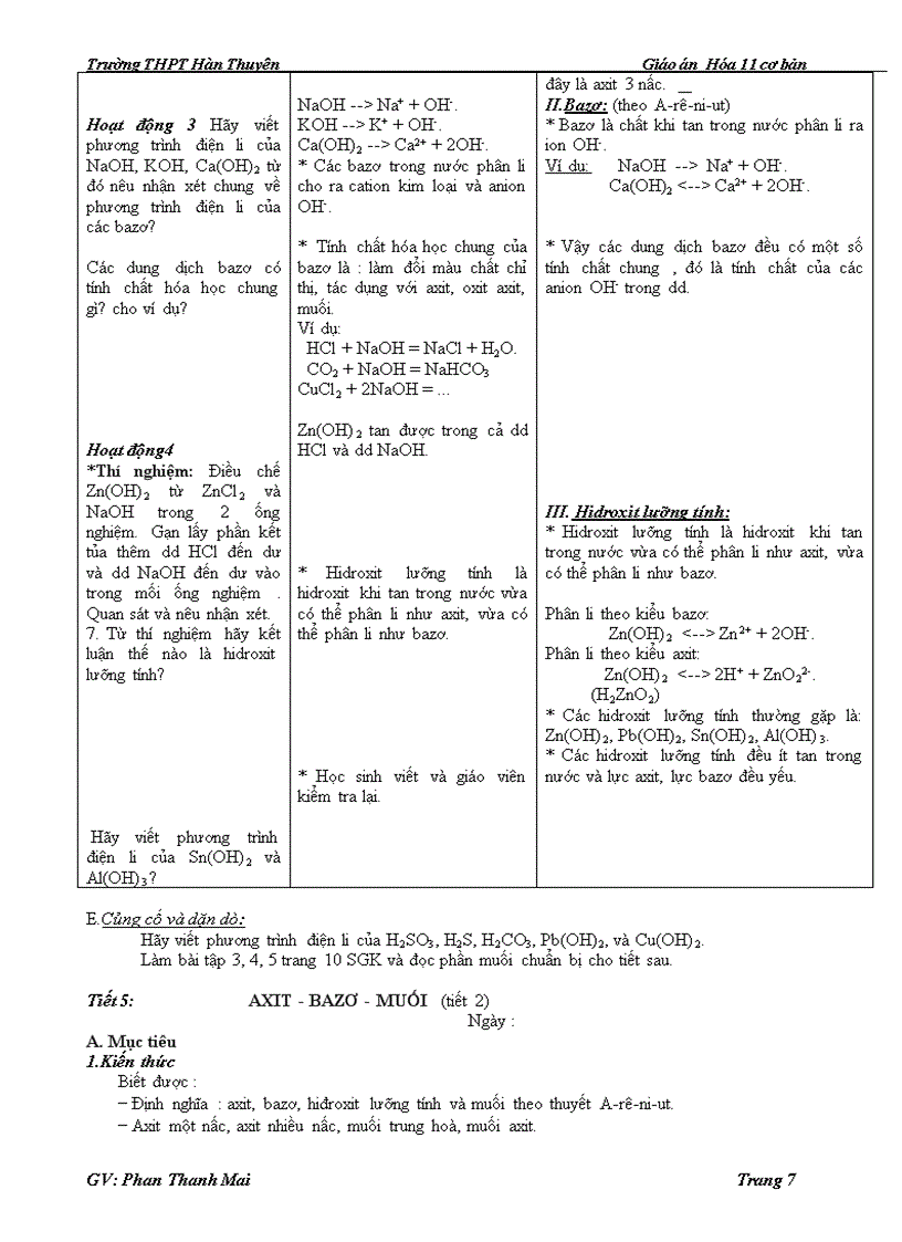 image for page Giáo án 11 cơ bản cả năm