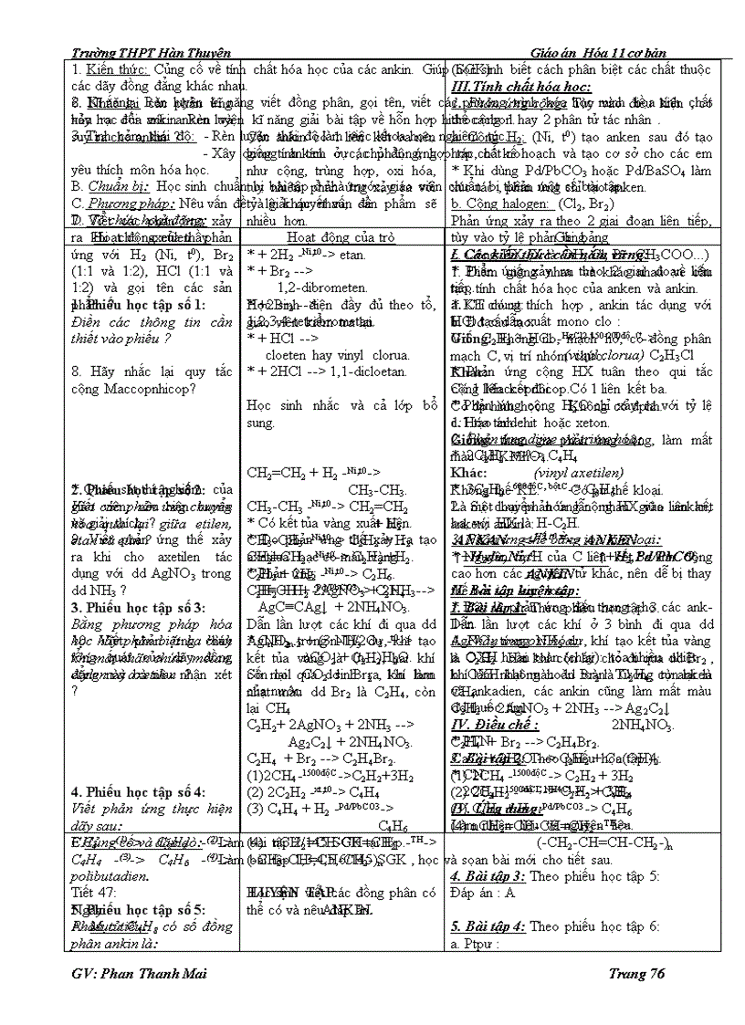 image for page Giáo án 11 cơ bản cả năm