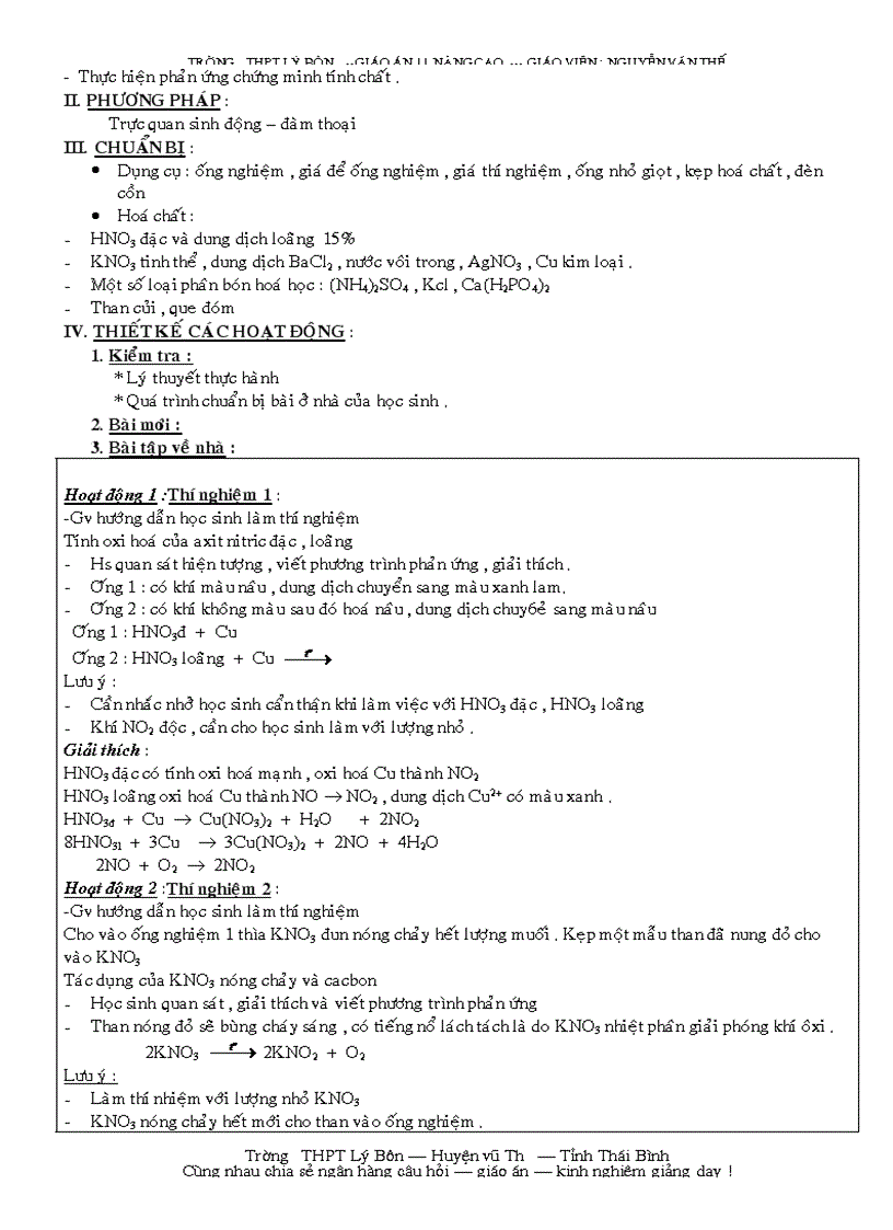 image for page Giáo án 11 cơ bản chương 2