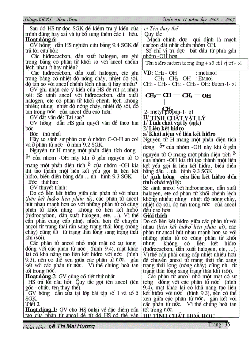 image for page Giáo án 11 hkII