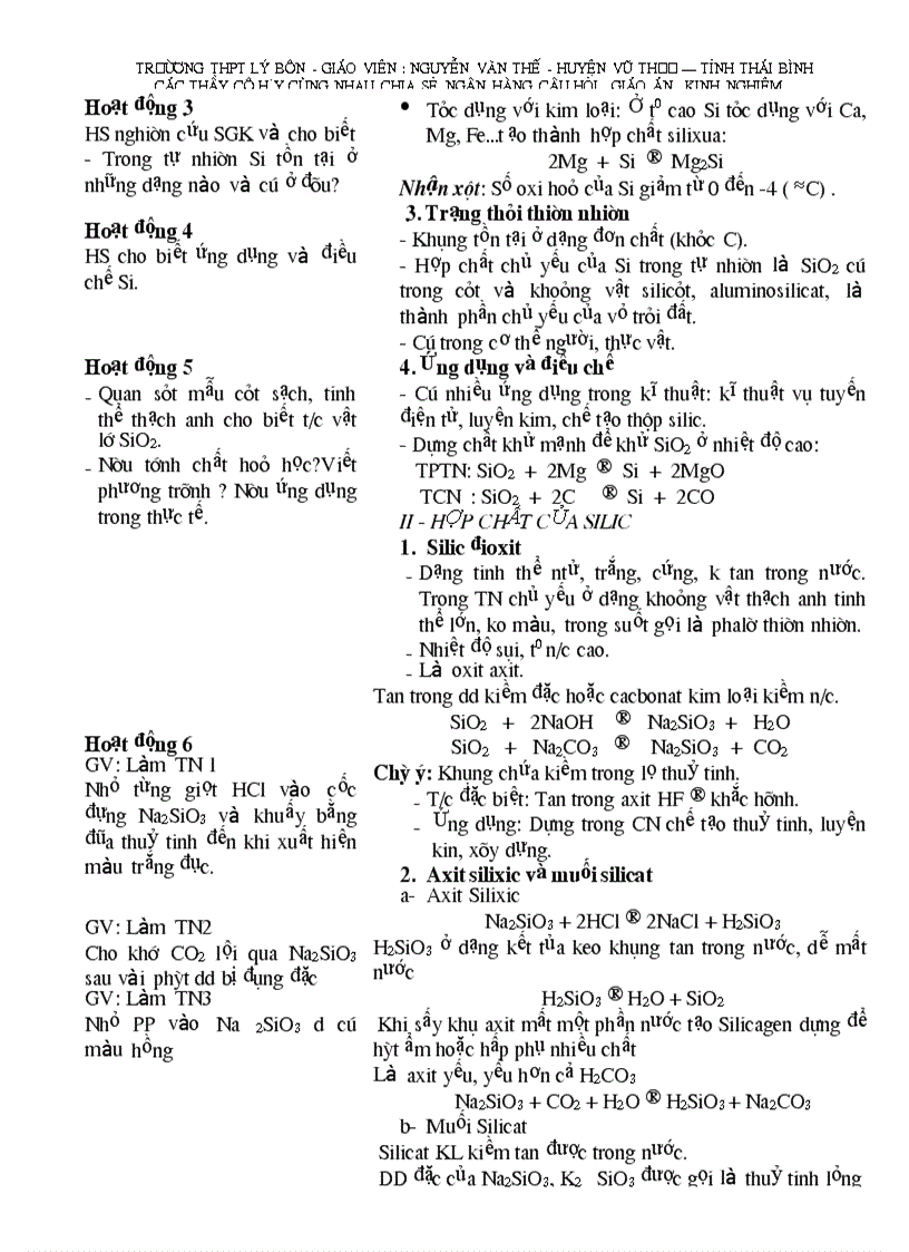 image for page Giáo án 11 nâng cao chương 3