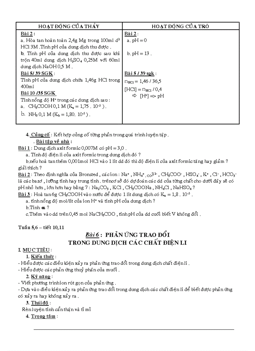 image for page Giao án 11 NC 3 cột
