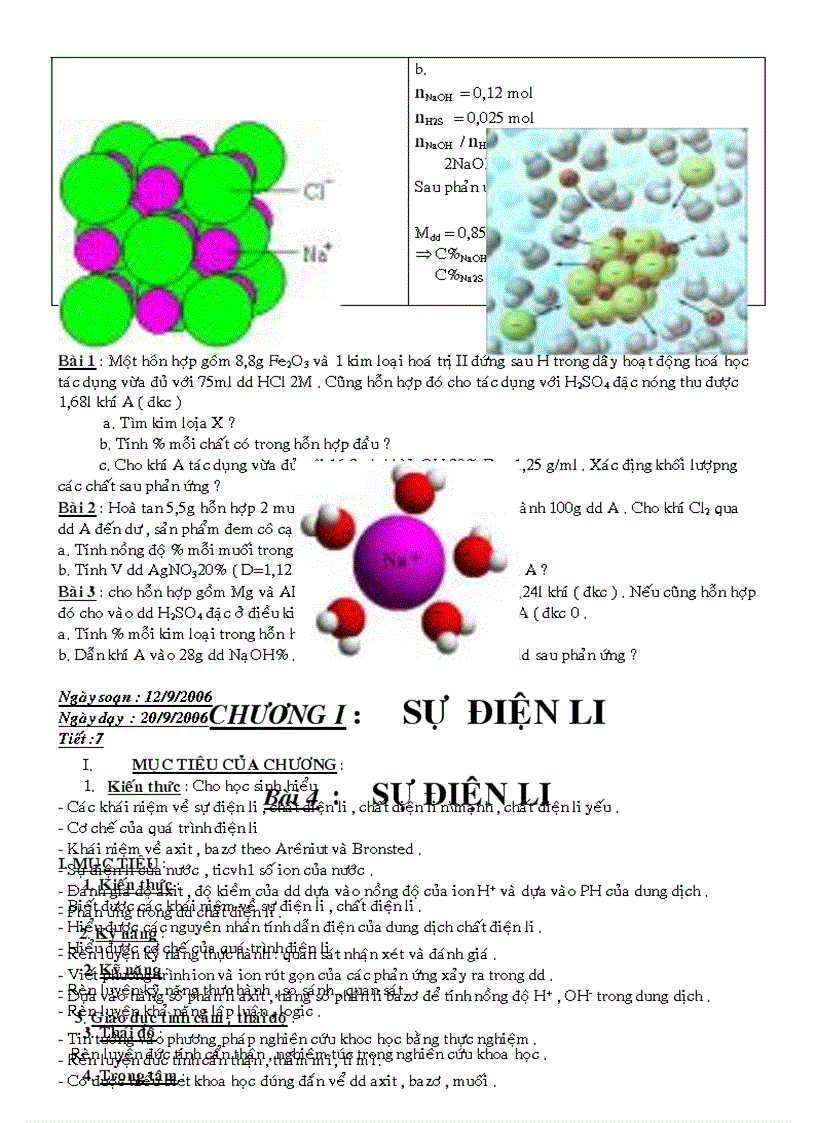 image for page Giáo án 11 NC kỳ I