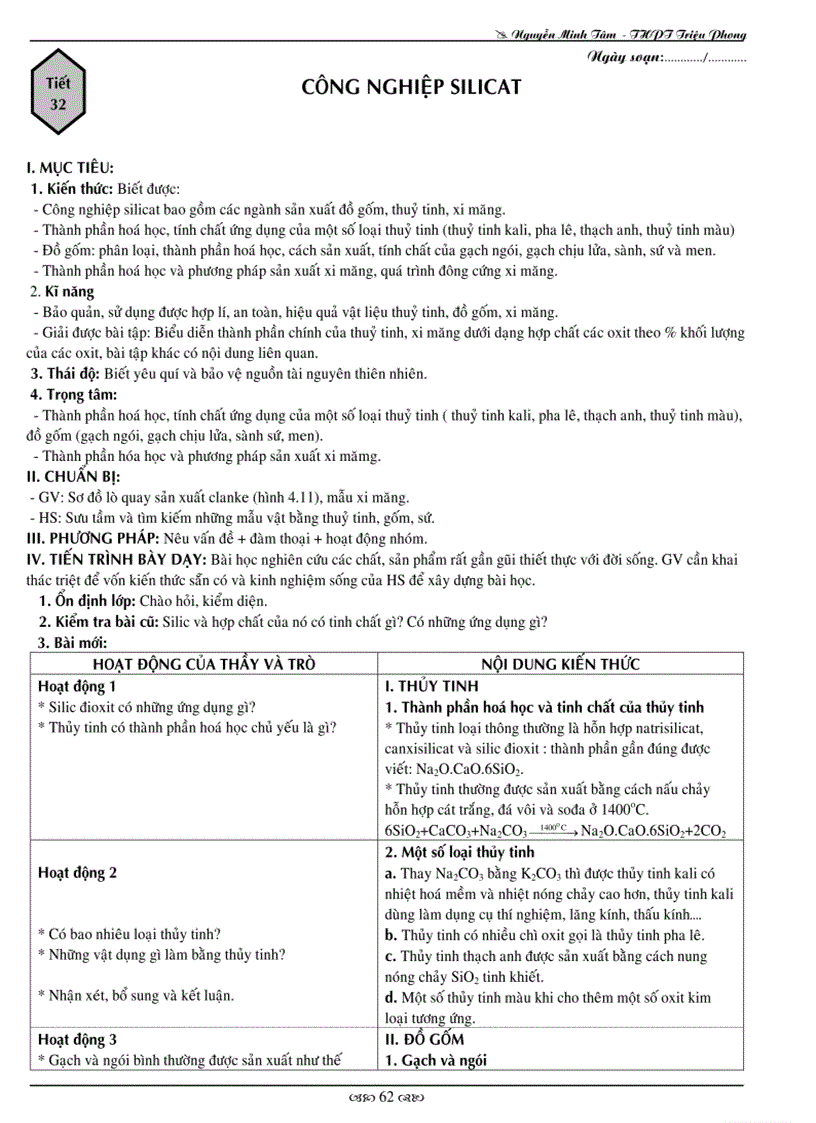 image for page Giao an 11a hk1