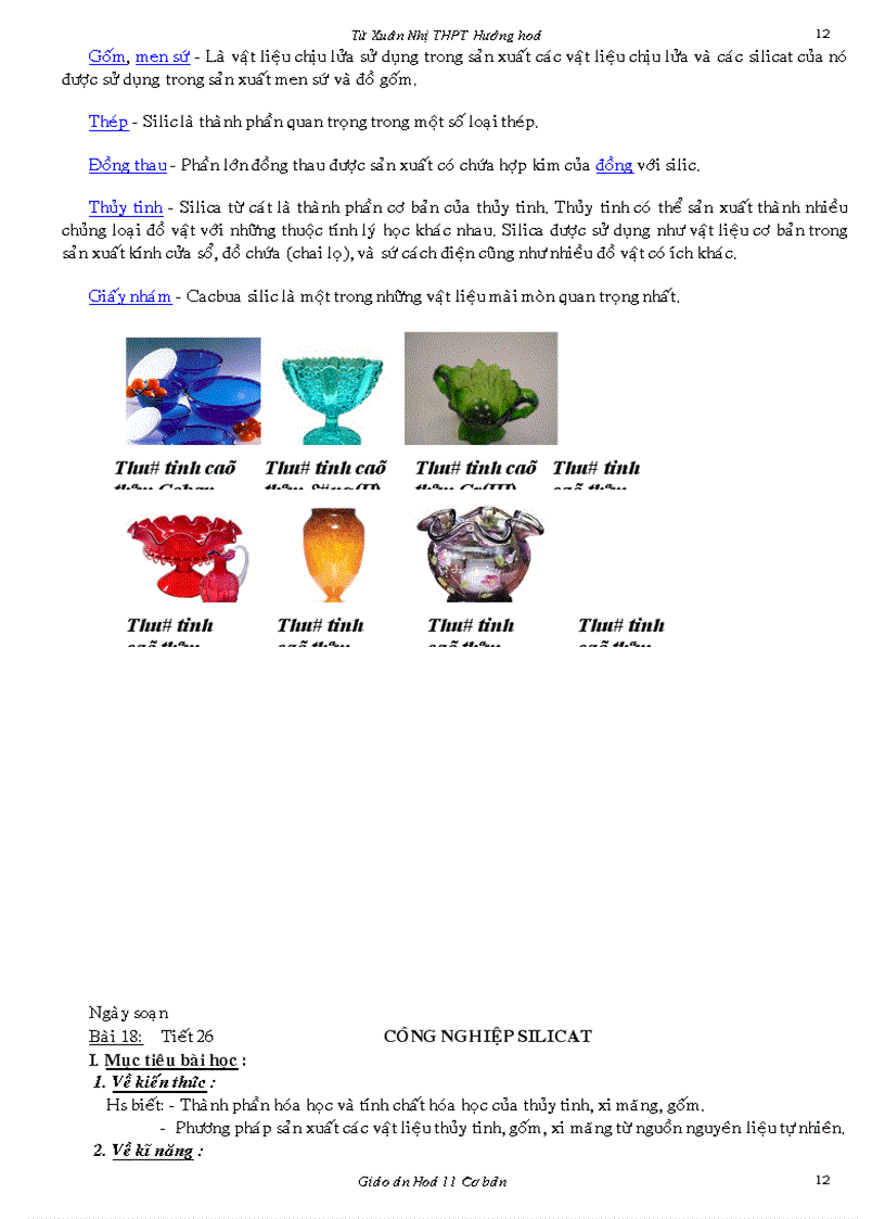 image for page Giao an 11CB bai tap chuong 3