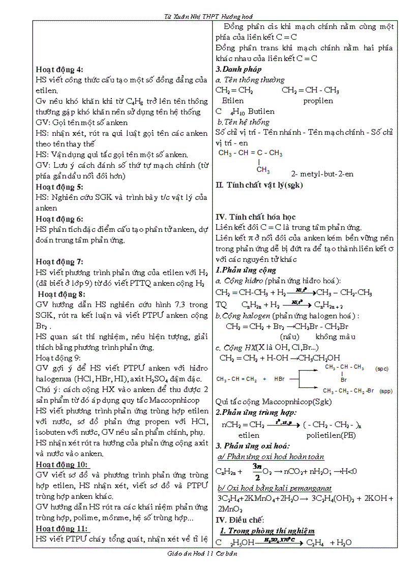 image for page Giao an 11CB bai tap chuong 6