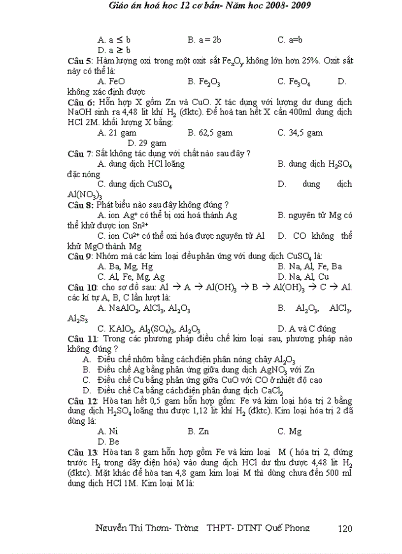 image for page Giao an 12 cb ca nam