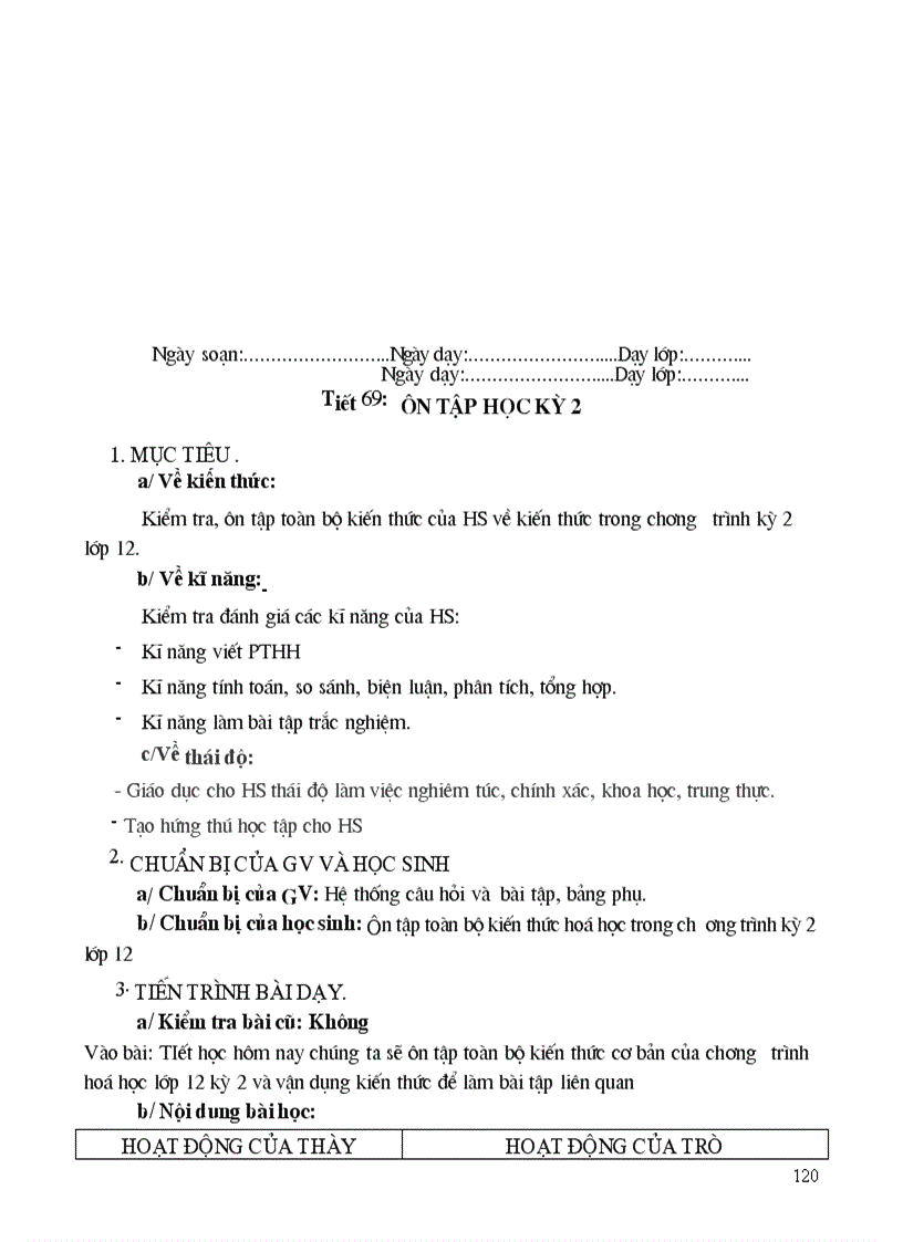 image for page Giáo án 12 cb kỳ 2