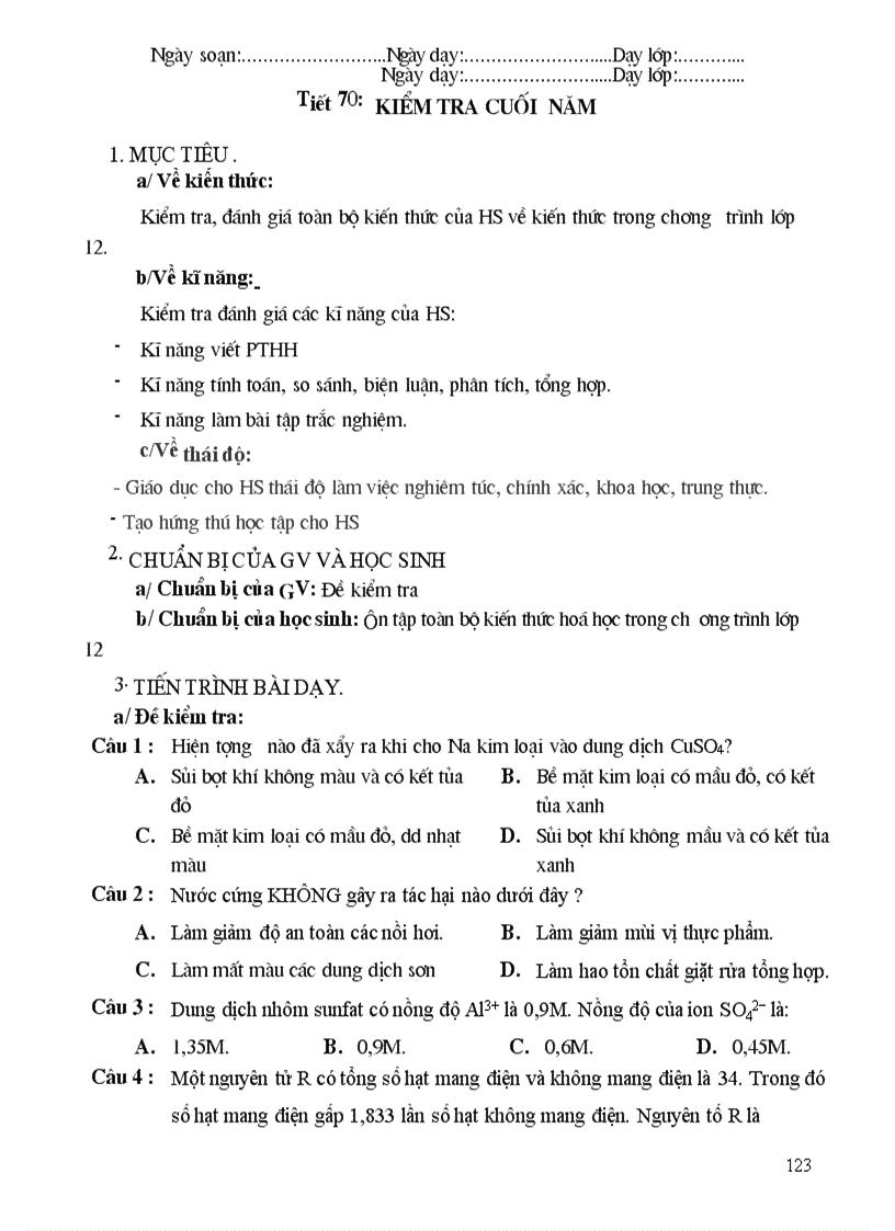 image for page Giáo án 12 cb kỳ 2