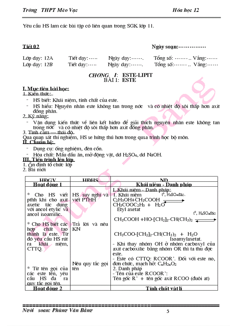 image for page Giao an 12 hay