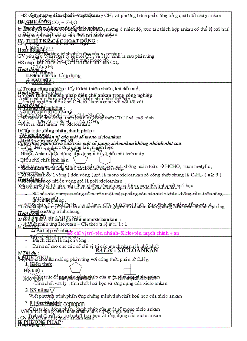 image for page Giáo án hóa 11 CB Chương 5