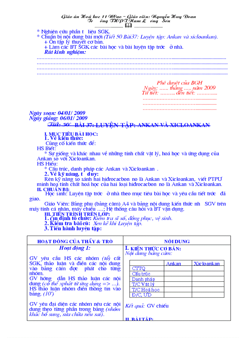 image for page Giao an hoa 11 nang cao chuong V day du