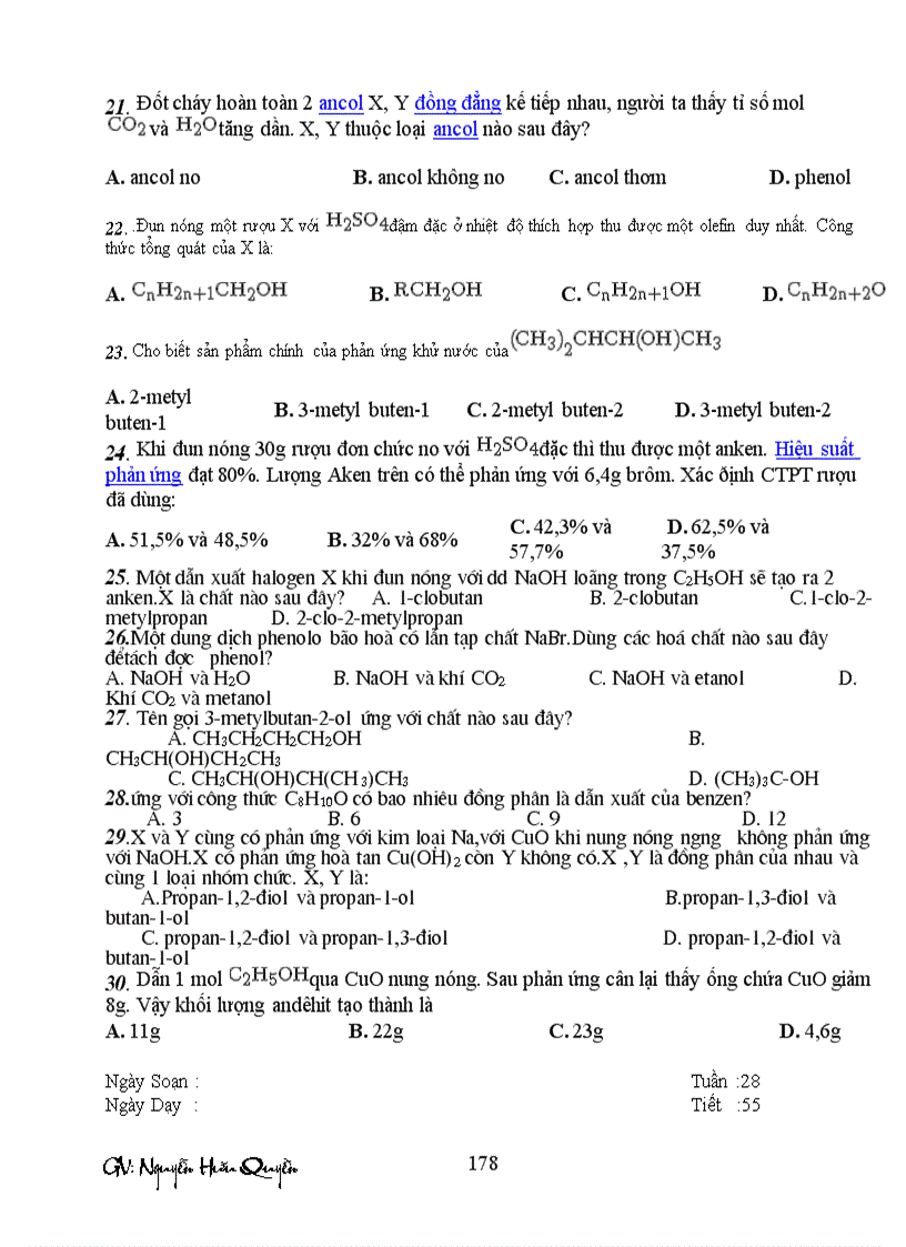image for page Giáo án hoá học 11 CB đầy đủ từ tiết 1 đến cuối
