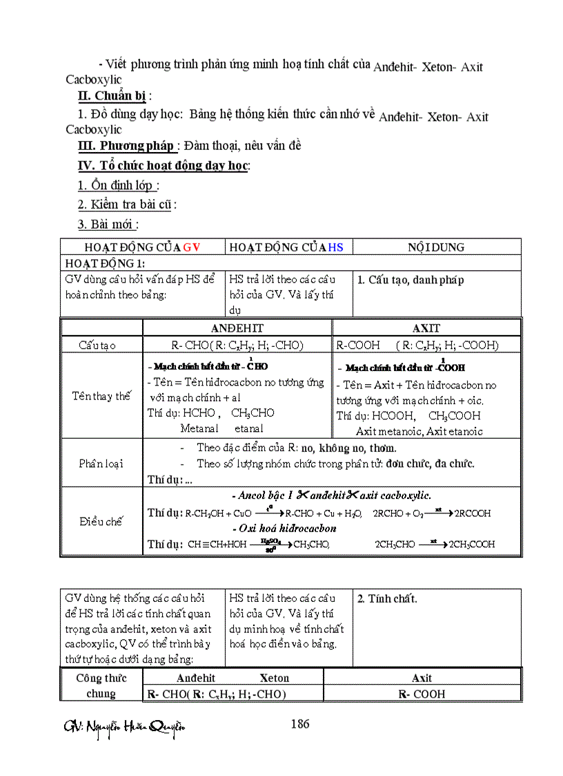 image for page Giáo án hoá học 11 CB đầy đủ từ tiết 1 đến cuối