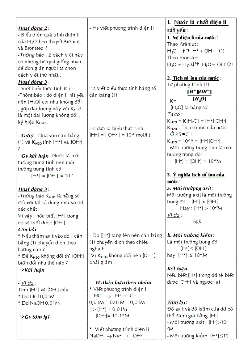 image for page Giao an hoa hoc 11 moi tron bo