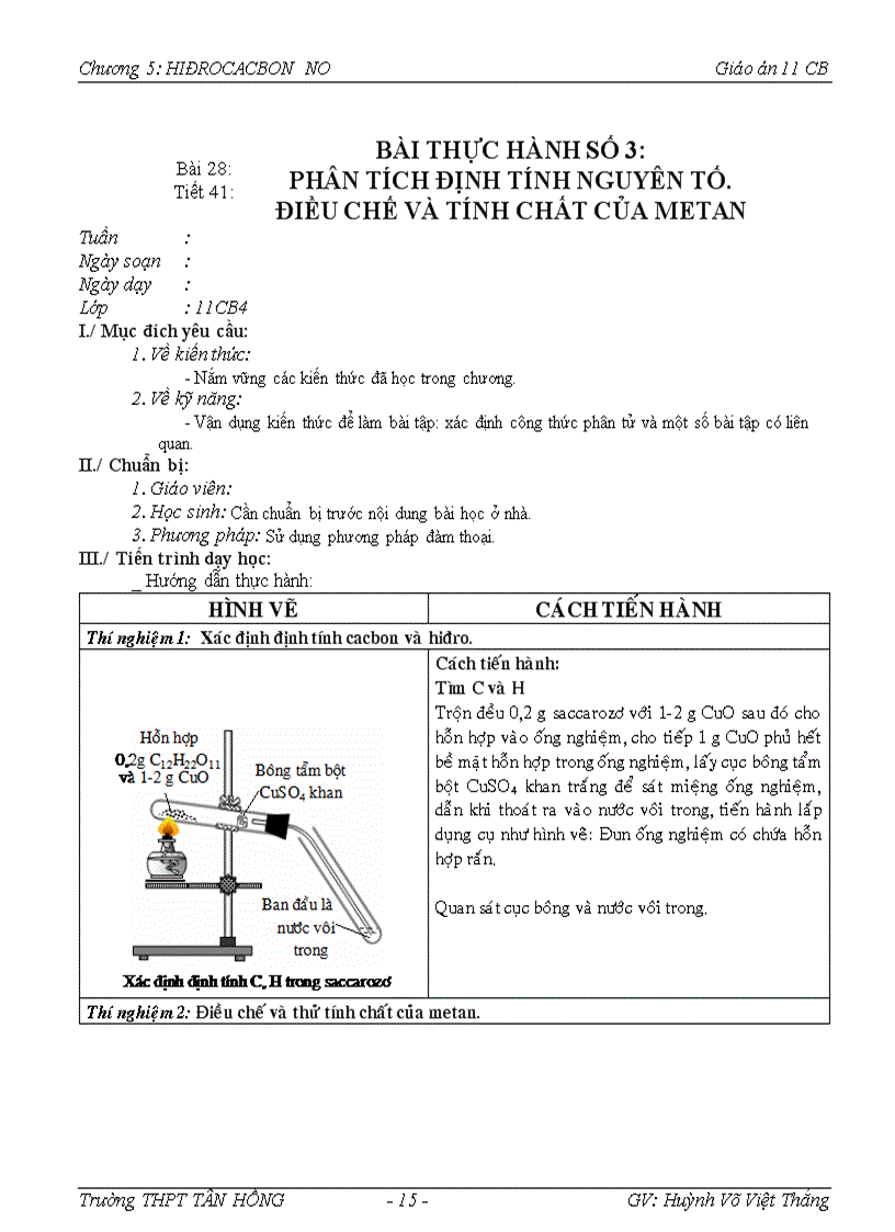 image for page Giáo án hóa học 11CB Chương 5