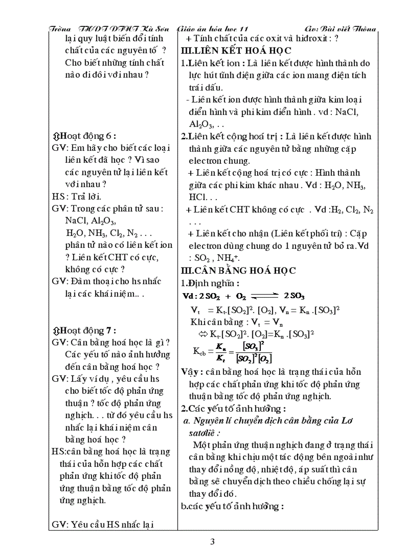 image for page Giáo án hóa học từ tiết 1 đến tiết 63 ban cơ bản