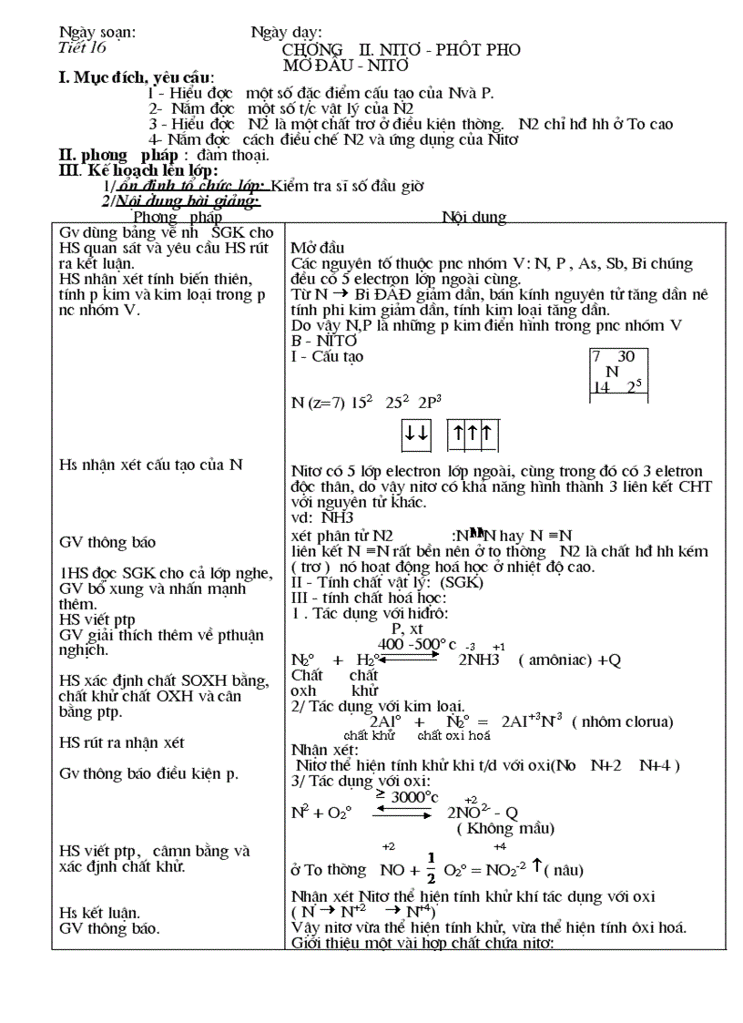 image for page Giáo án hóa học 11 1