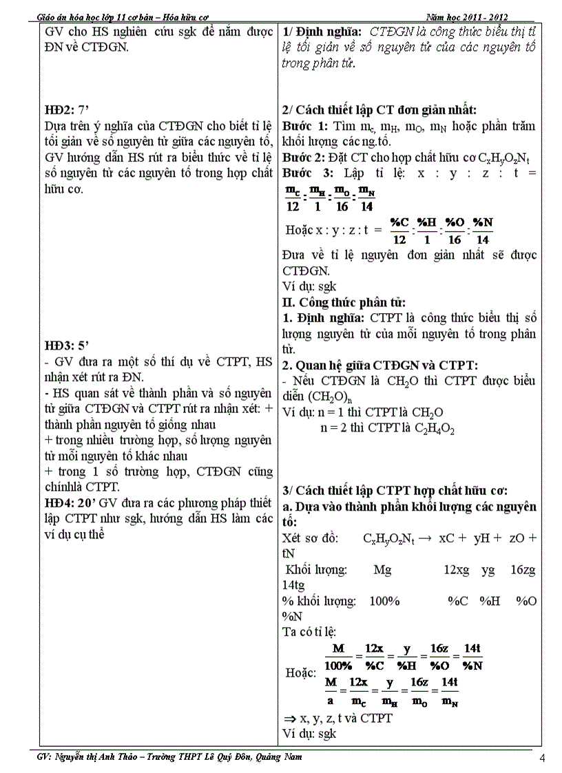 image for page Giáo án Hóa Hữu cơ 11CB