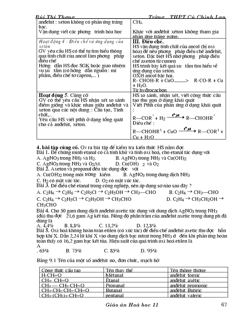 image for page Giao an hoa 11 ki 2 coban