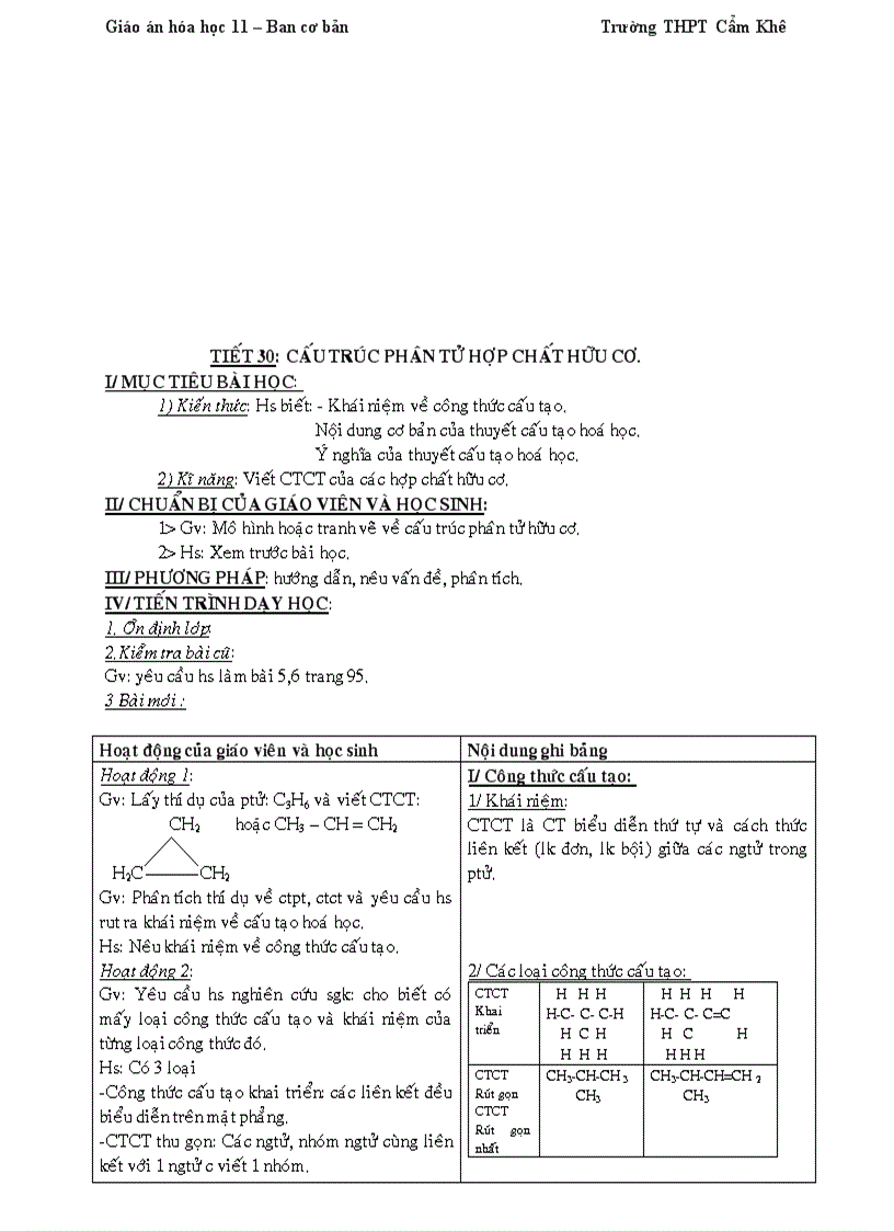 image for page Giáo án 11 Cơ bản đầy đủ 1