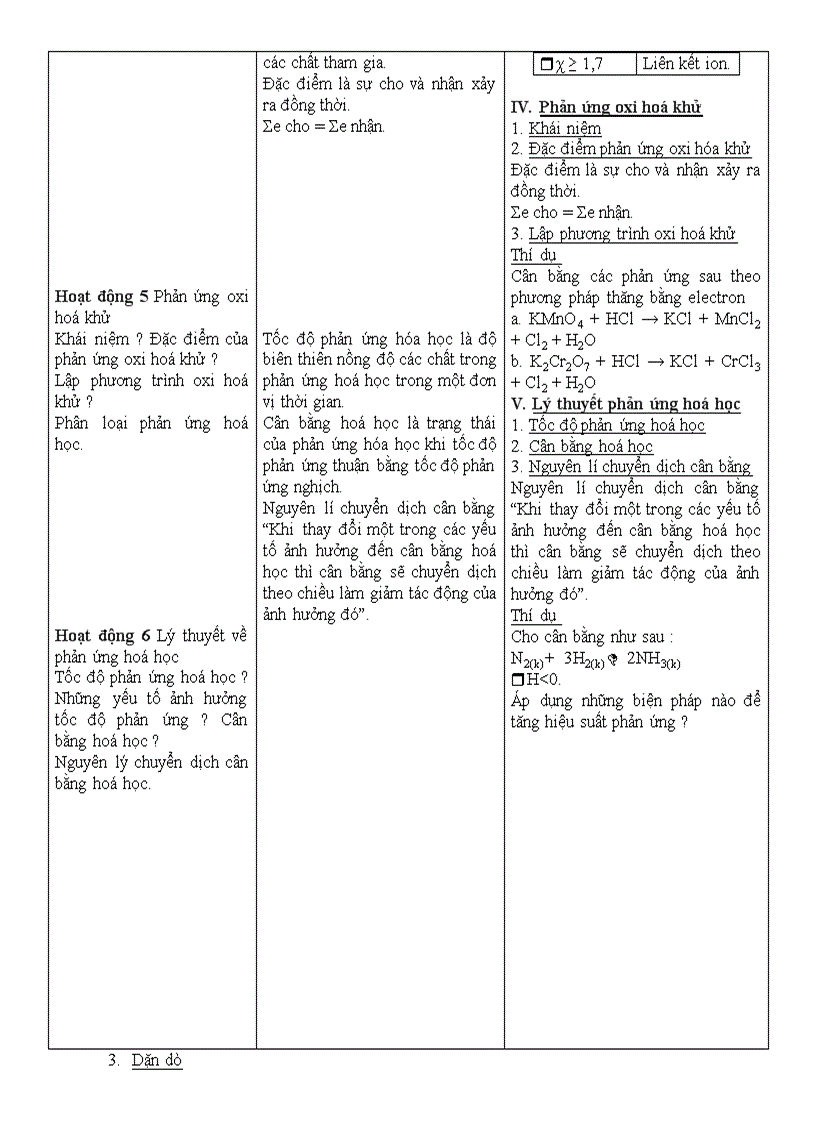 image for page Hóa 11 cb có phần trọng tâm