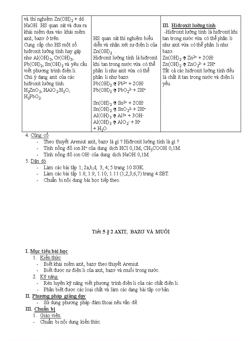 image for page Hóa 11 cb có phần trọng tâm