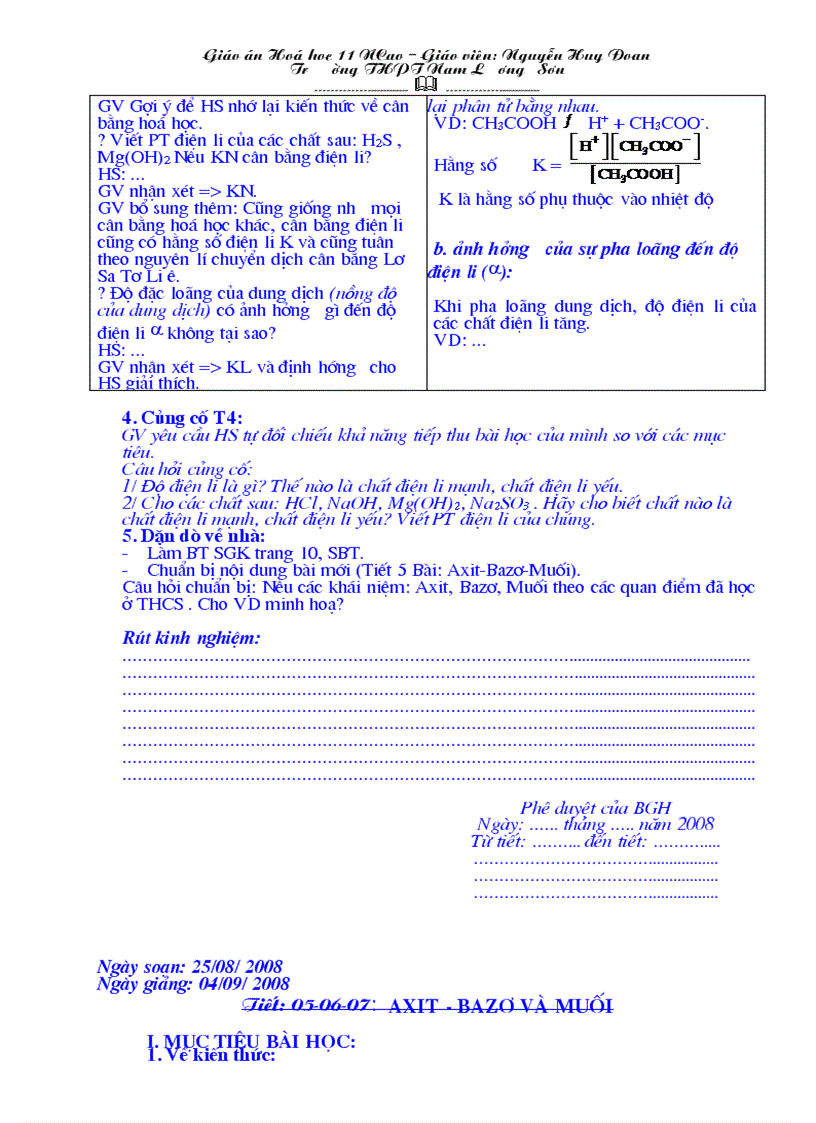 image for page Hoa hoc 11 nang cao chuong I