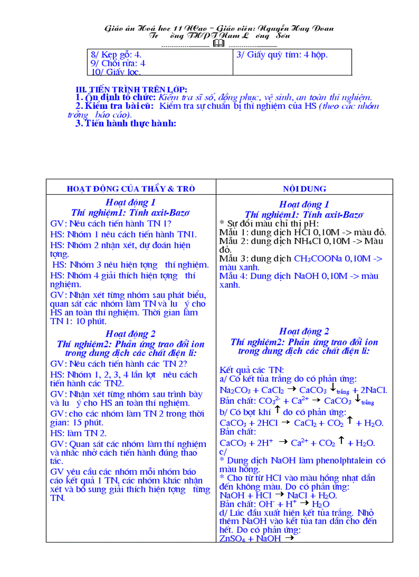 image for page Hoa hoc 11 nang cao chuong I