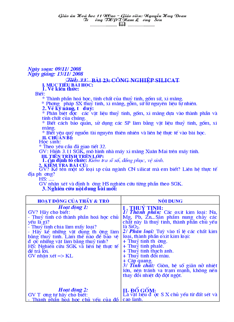 image for page Hoa hoc 11 nang cao chuong III
