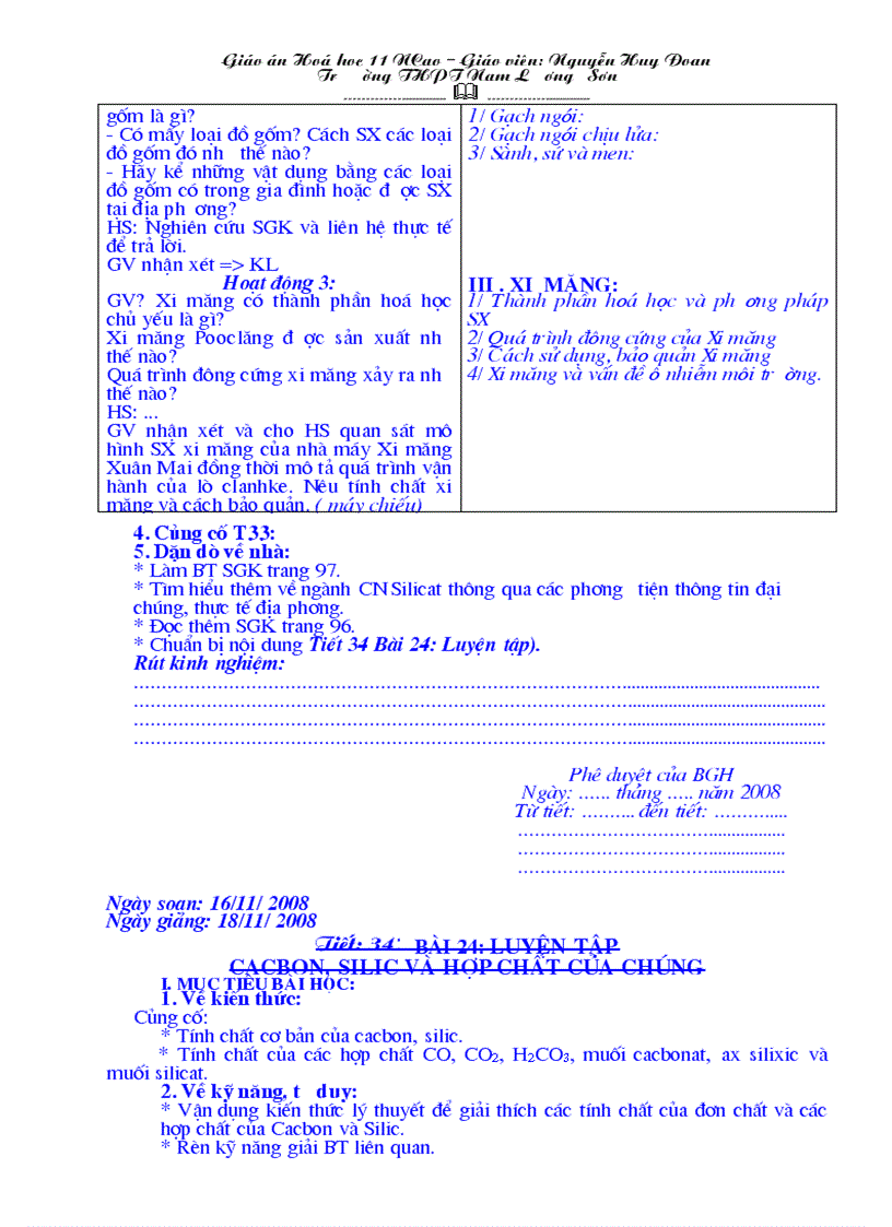 image for page Hoa hoc 11 nang cao chuong III