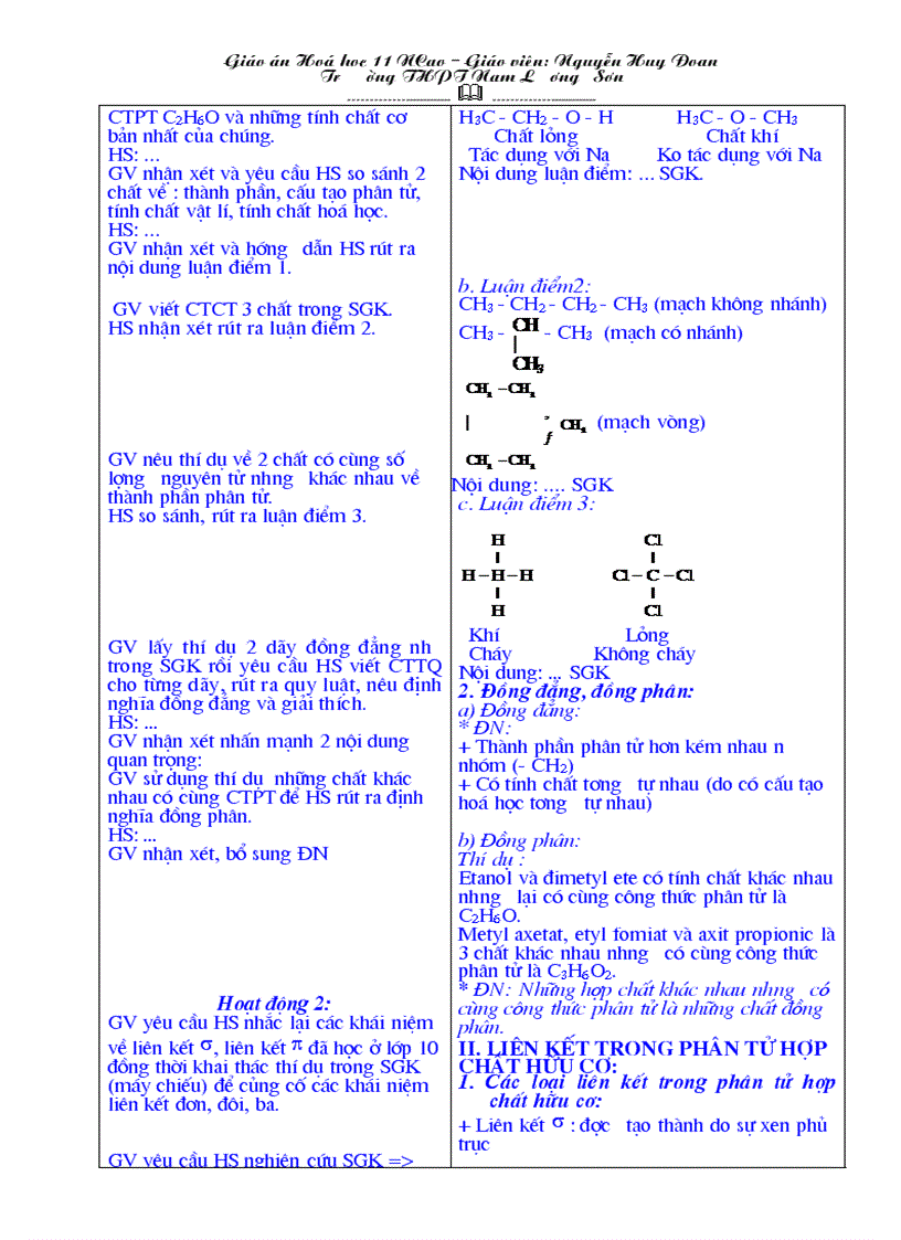 image for page Hoa hoc 11 nang cao chuong IV