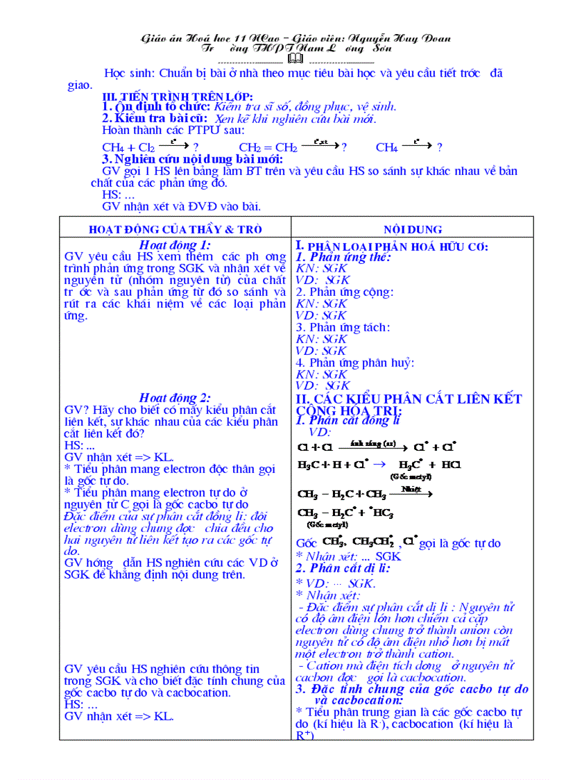 image for page Hoa hoc 11 nang cao chuong IV