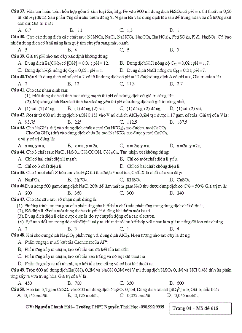 image for page KT lớp 11 nâng cao 08 09 chương sự điện li lần 2