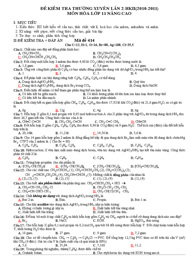 image for page Kttx 11nc lần 2 hkii coda 2010 2011