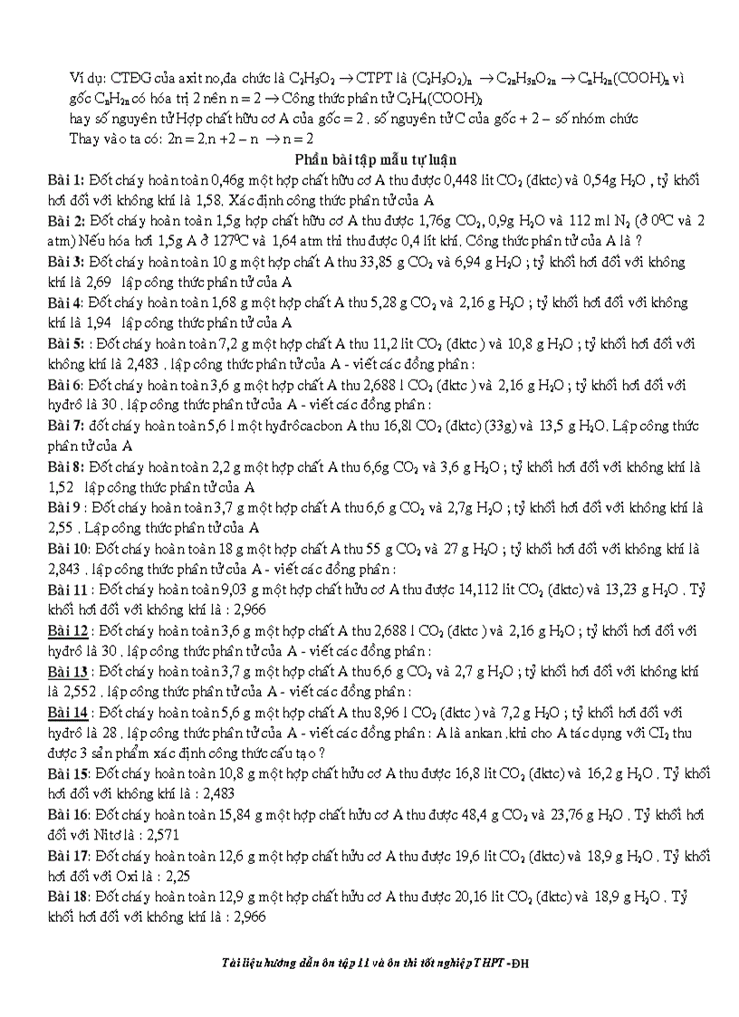 image for page Lap cong thuc phan tu chuan