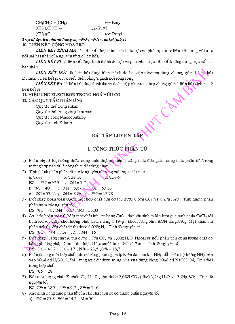 image for page Ly thuyet va bai tap hoa11