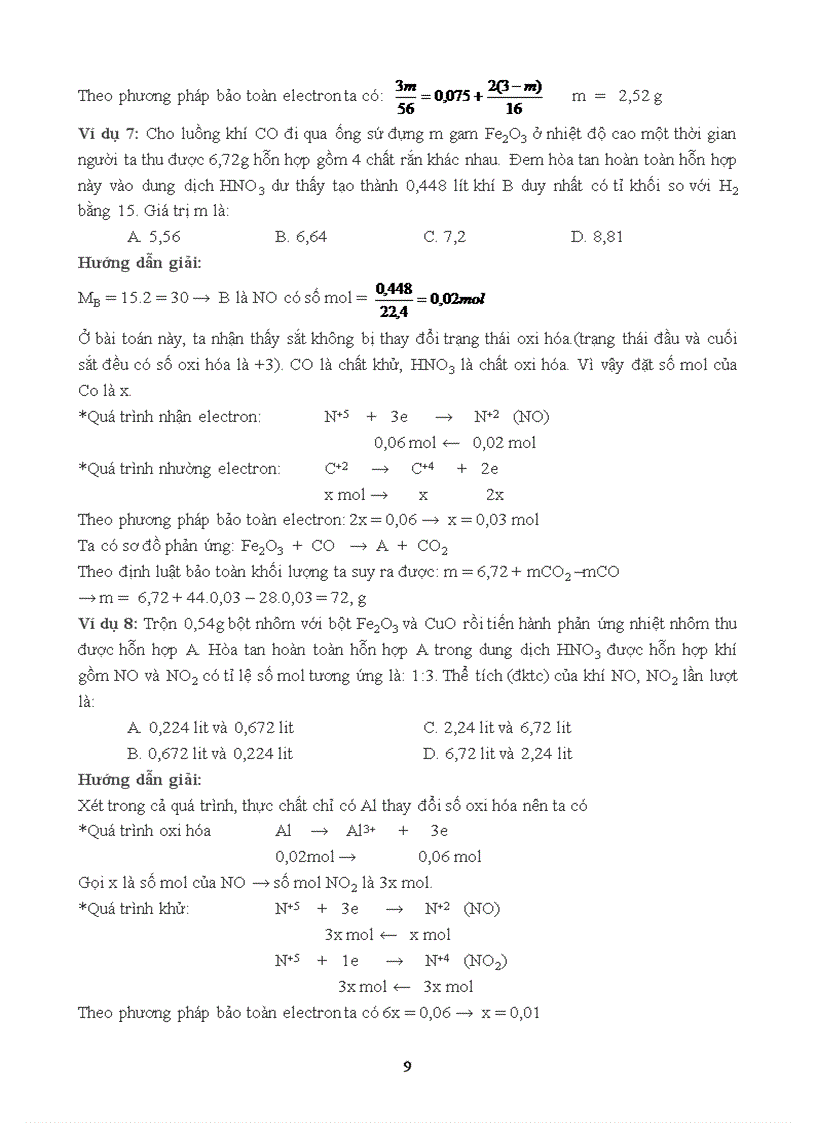 image for page Mot so phuong phap giai bai tap oxi hoa khu