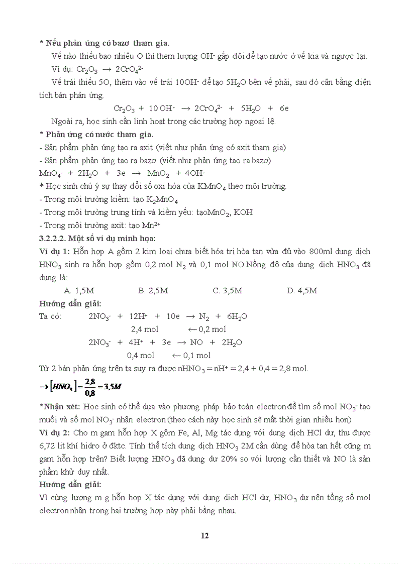 image for page Mot so phuong phap giai bai tap oxi hoa khu