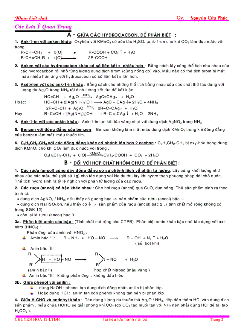 image for page Nhan biet chat huu co