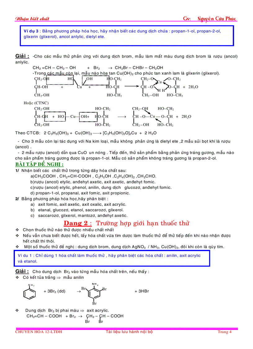 image for page Nhan biet chat huu co