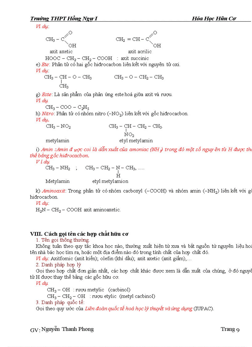 image for page Nhung kien thuc co ban cua hoa huu co