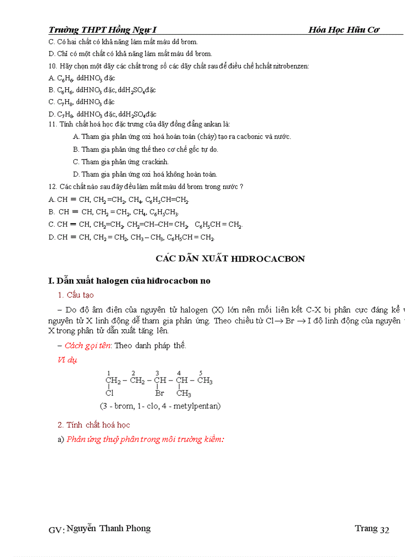 image for page Nhung kien thuc co ban cua hoa huu co